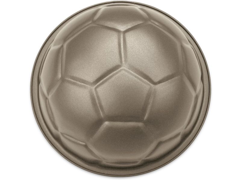 Städter Backform Pepe der Fussball 22 x 11 cm Motiv-Backform mit Fünfeck-Ausstechform