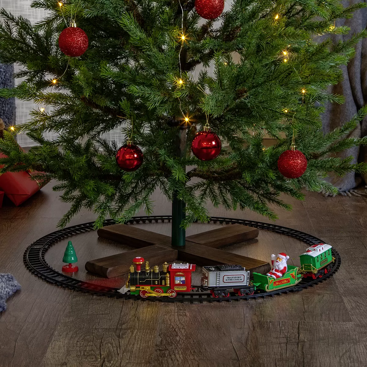 X-MAS-Zzug Trainville Dekorativ Bunt