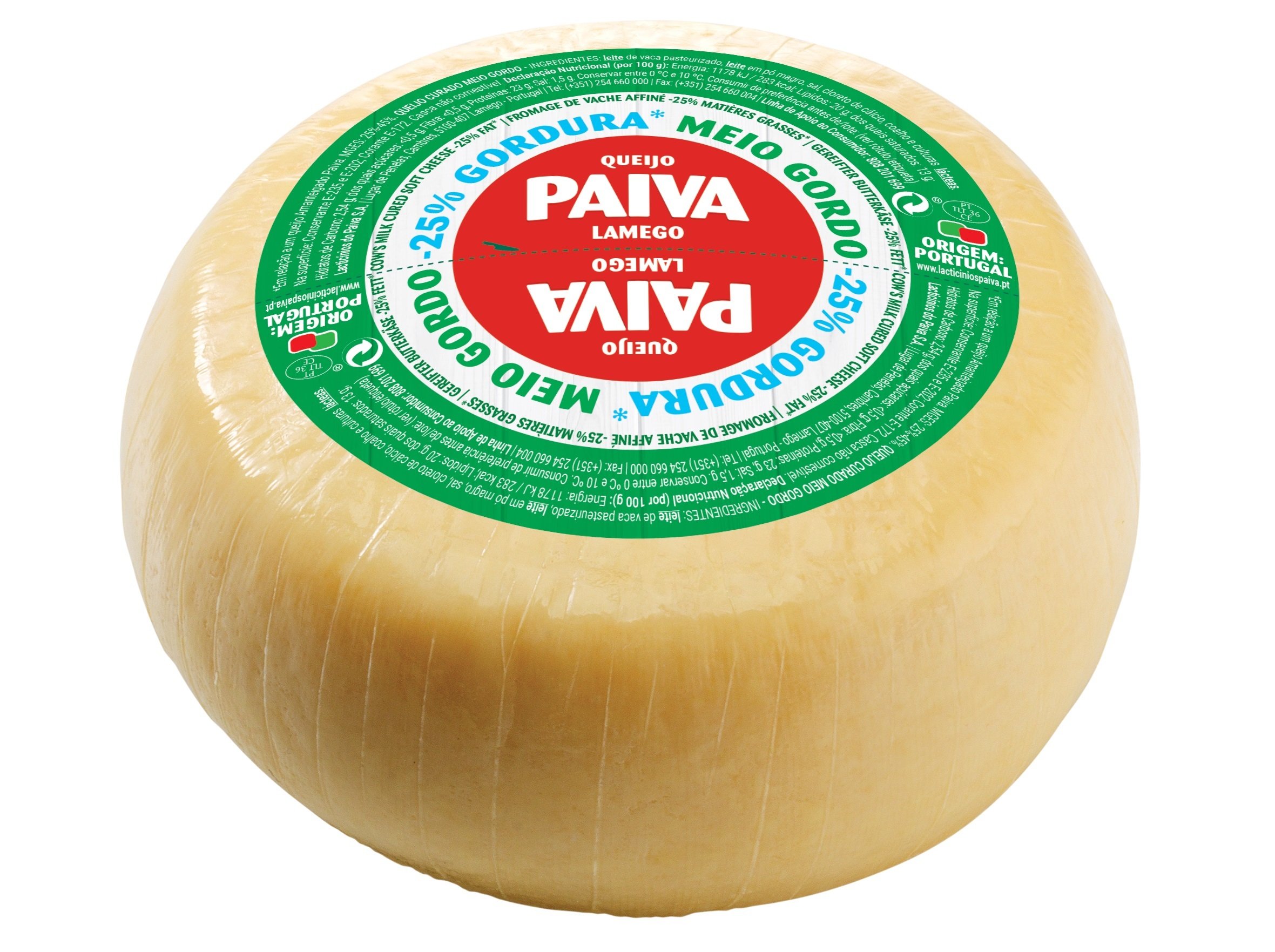 QUEIJO PAIVA MEIO GORDO GRANDE KG