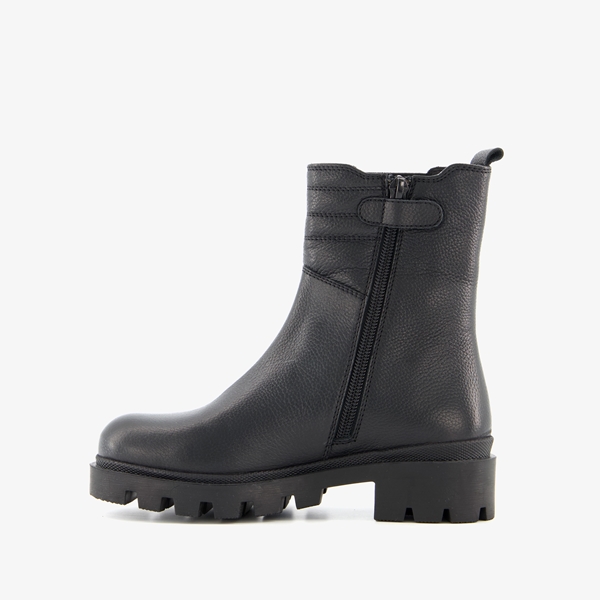 Groot leren meisjes chelsea boots