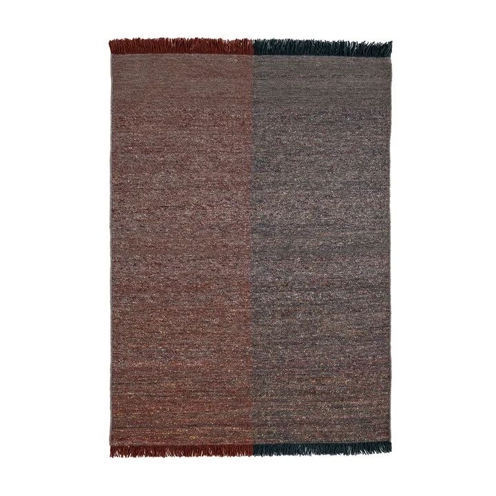 nanimarquina - Re-rug 1 Dhurrie Wollteppich, 240 x 170 cm, bunt
