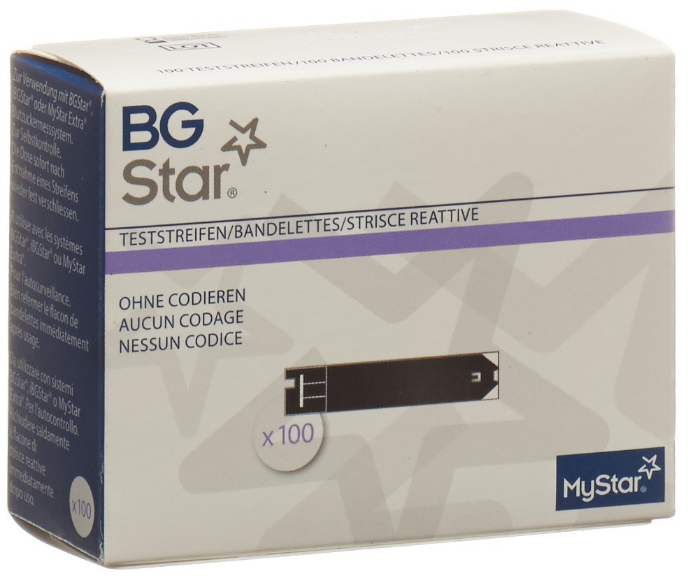 BGSTAR MyStar Extra Teststreifen 100 Stk