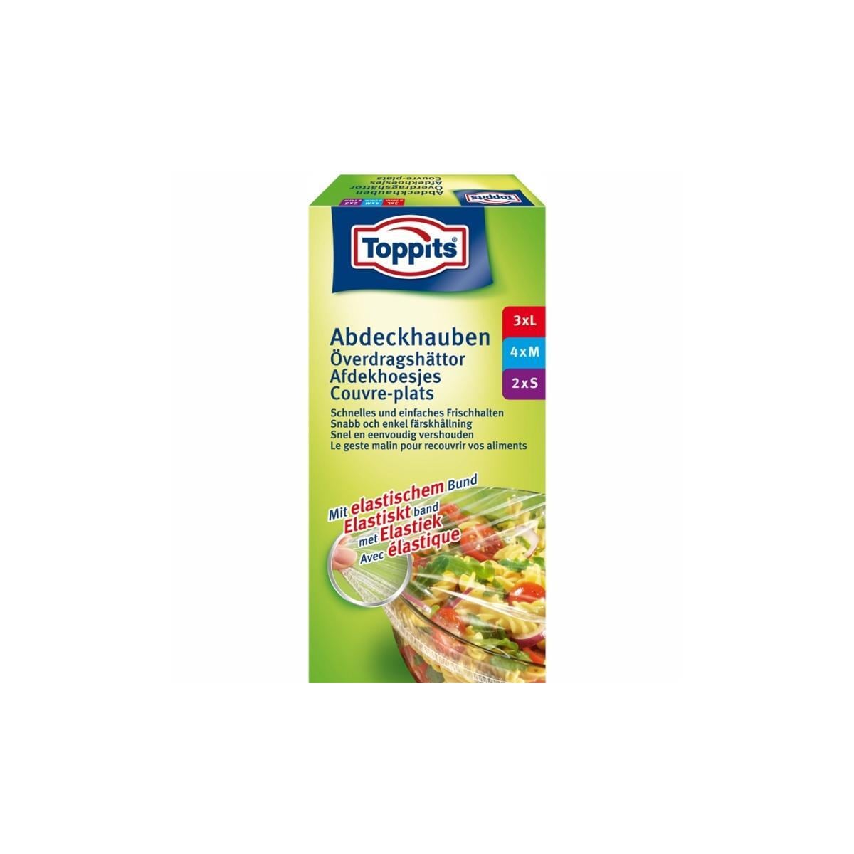 Toppits Överdragsplasthättor 9st (Obs