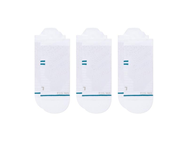 STANCE Socken Athletic Tab Weiss 3er-Pack Socken in Grösse 43 - 47