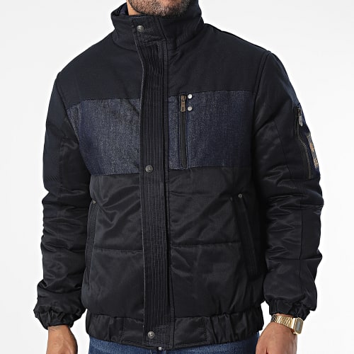 Veste Zippée 211 Noir Denim
