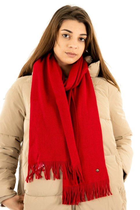 echarpe maison bonnefoy 21mb25.1 05-rouge