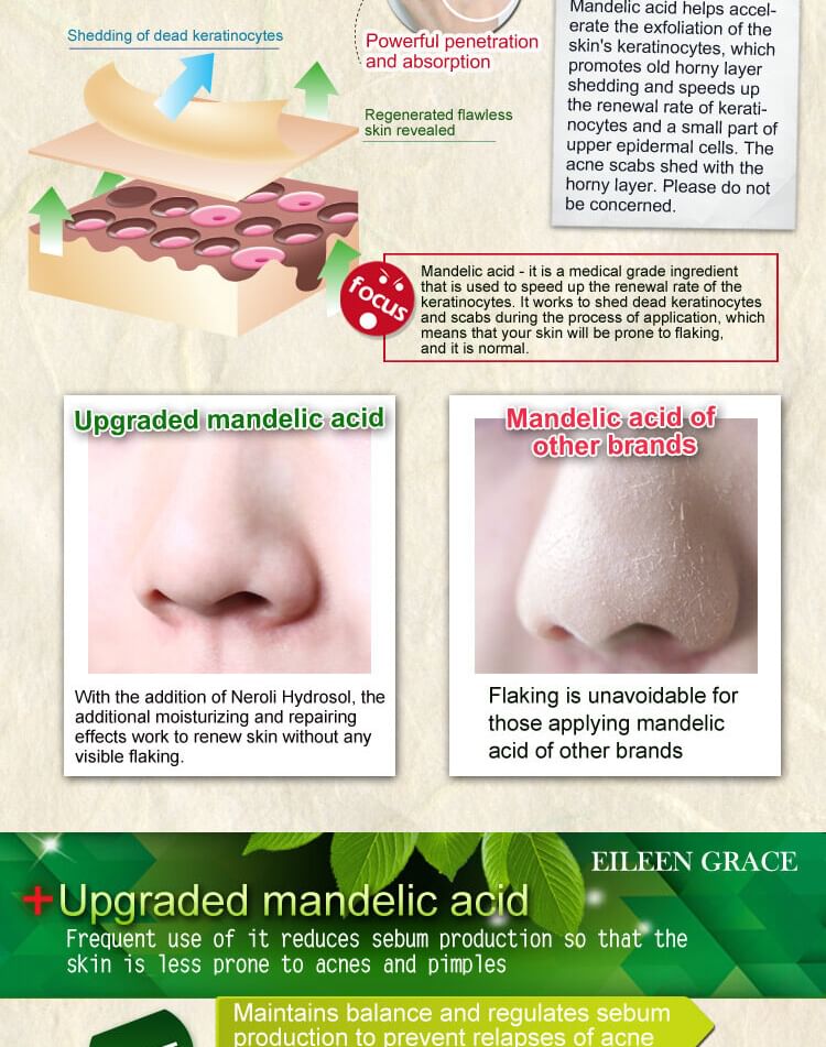 EILEEN GRACE - Flawless White Mandelic Acid Renewal Essence