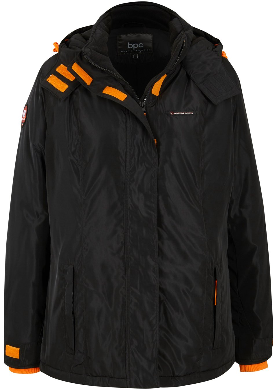 Veste outdoor à capuche amovible