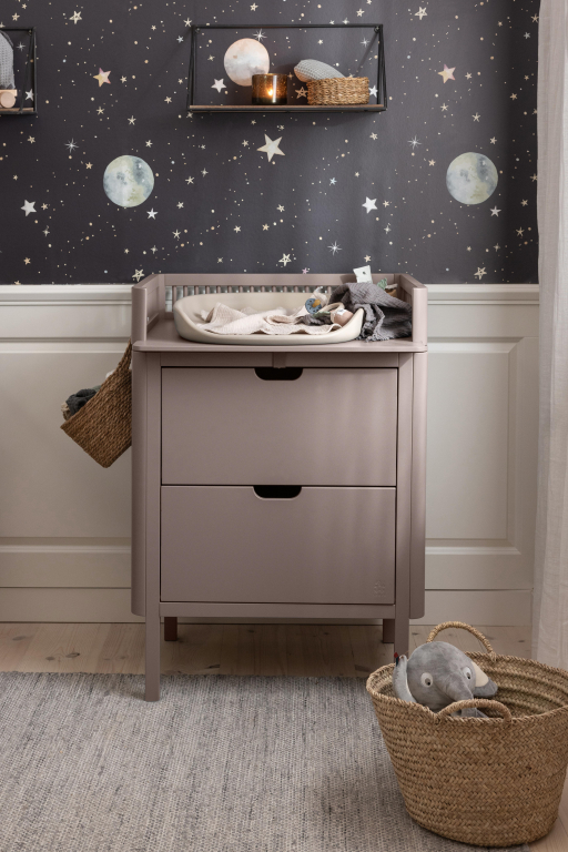 Sebra Commode kast met laden Classic White
