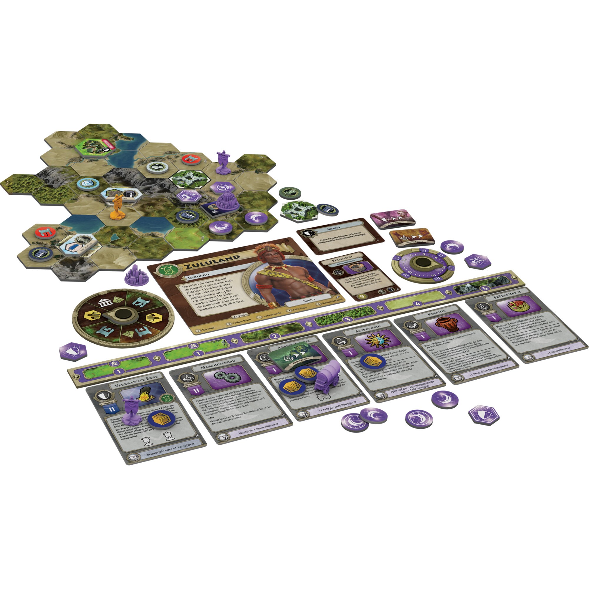 Asmodee Brettspiel Civilization: Ein neues Zeitalter - Terra Incognita