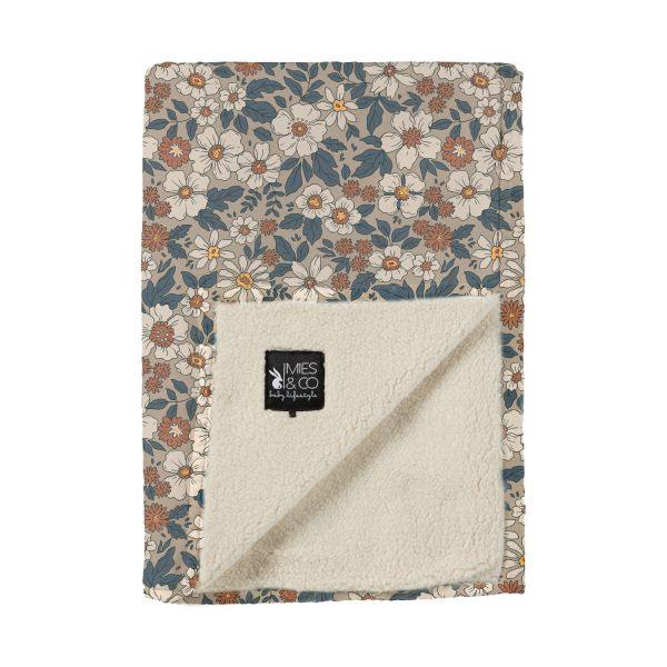 Mies & Co Wild Flower Ledikantdeken Rust 110 x 140 cm