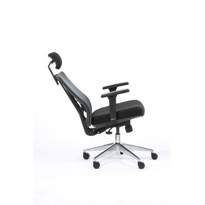 Fauteuil de bureau OFFSEAT - accoudoirs réglables - noir