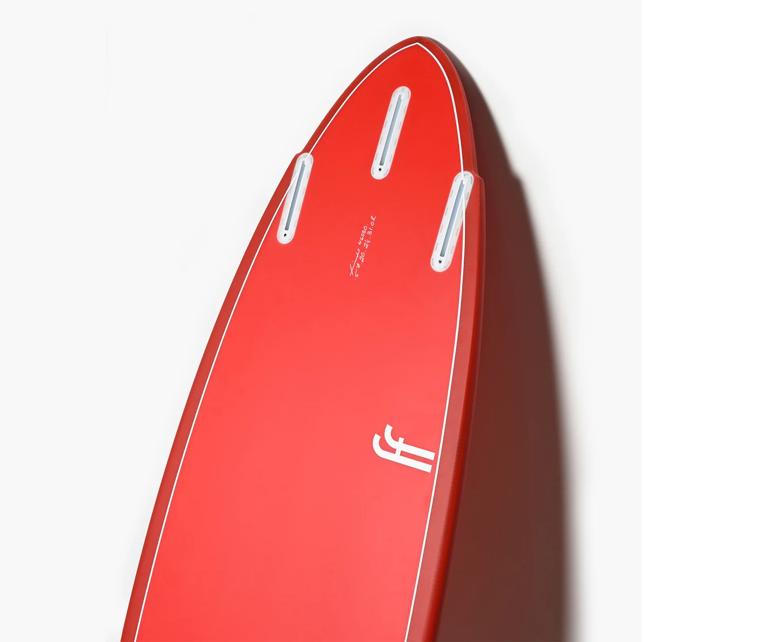 Haydenshapes Hypto Krypto Twin Pin - FF -  Signal Red - 5'11