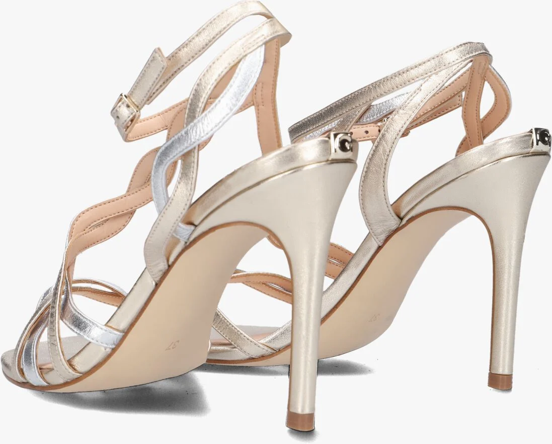 GUESS gouden guess sandalen syivia