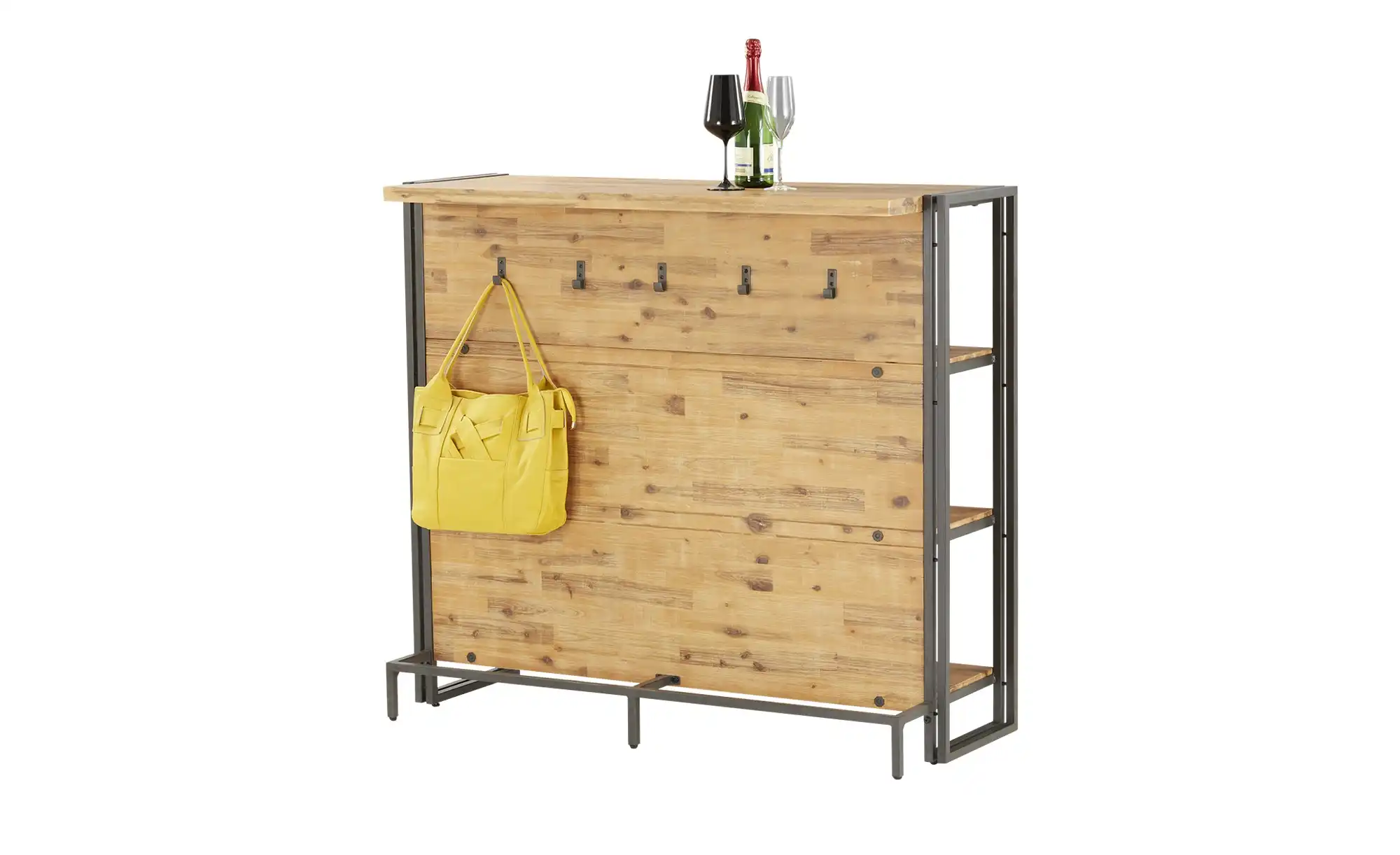 Bartisch Aus massivem Akazienholz Detroit