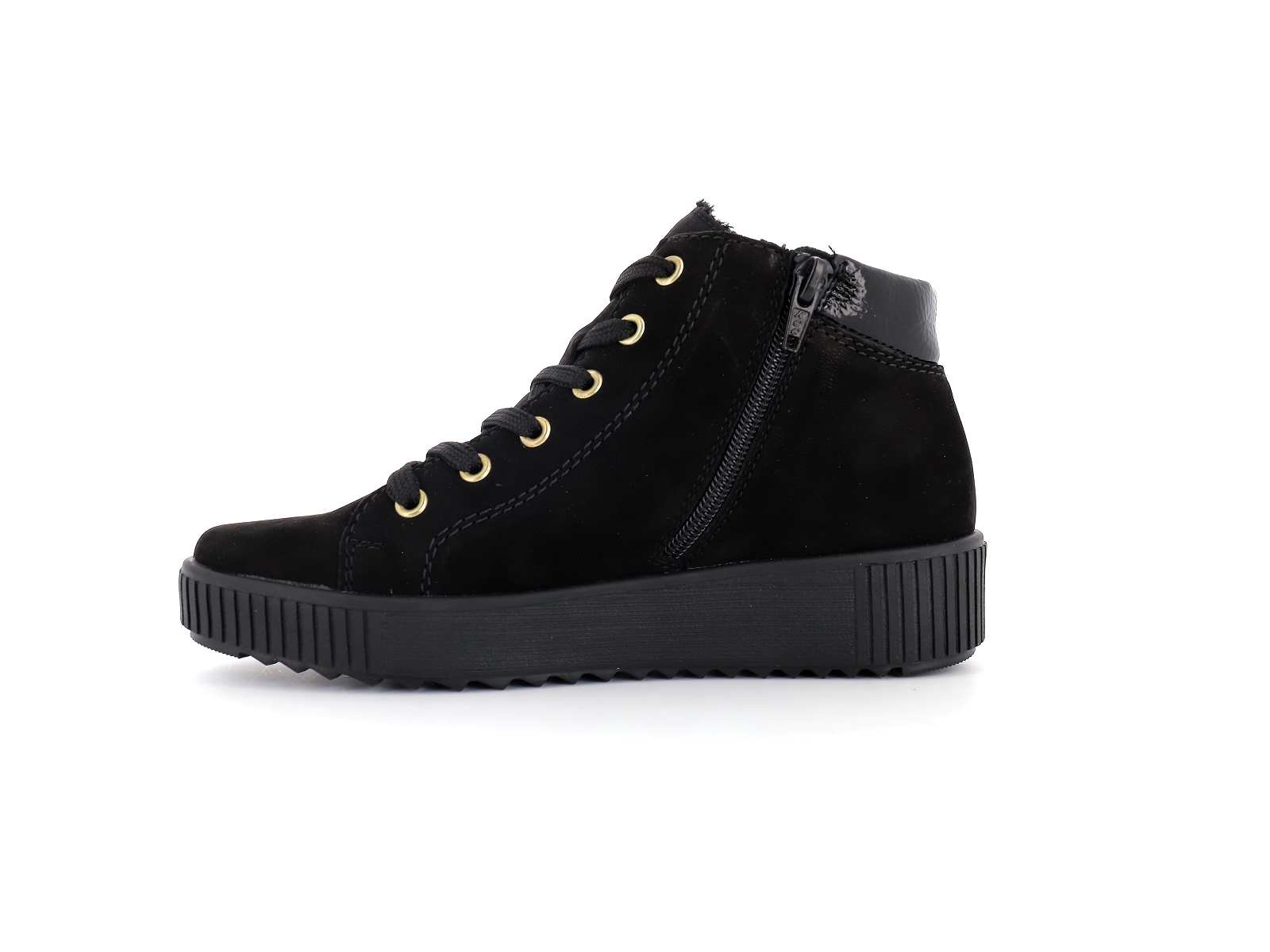 Rieker-Y6416 Nubuck Noir