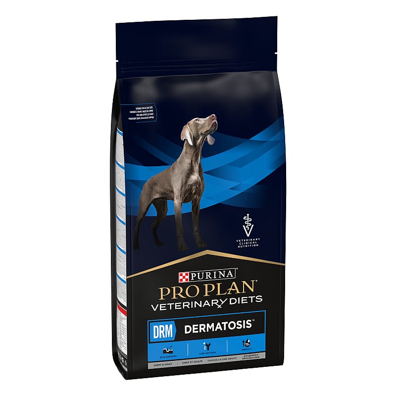 Purina Pro Plan Veterinary Diets Canine DRM Dermatosis Hondenvoer | 12 kg | 10889.1