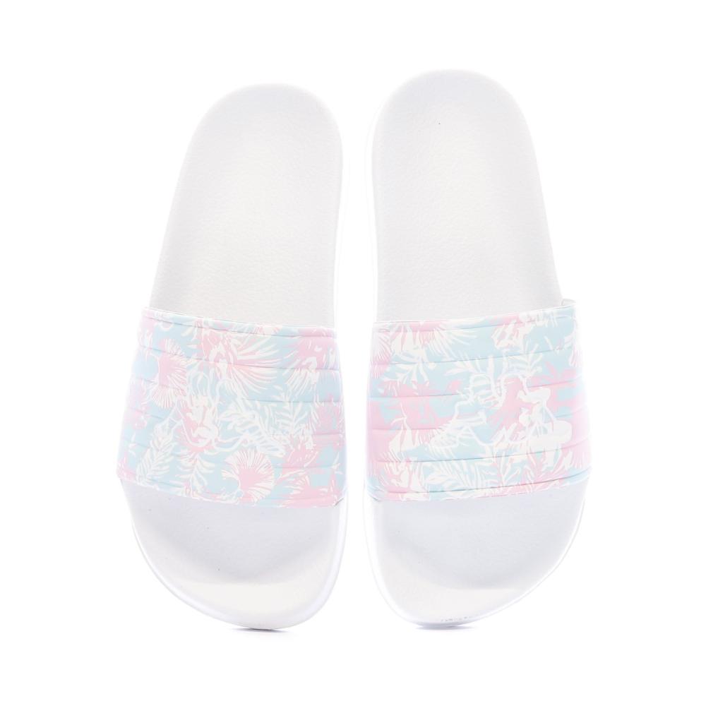 Kappa Claquettes Bleu/Blanc Fleuri Fille/Femme Kappa Nolesit