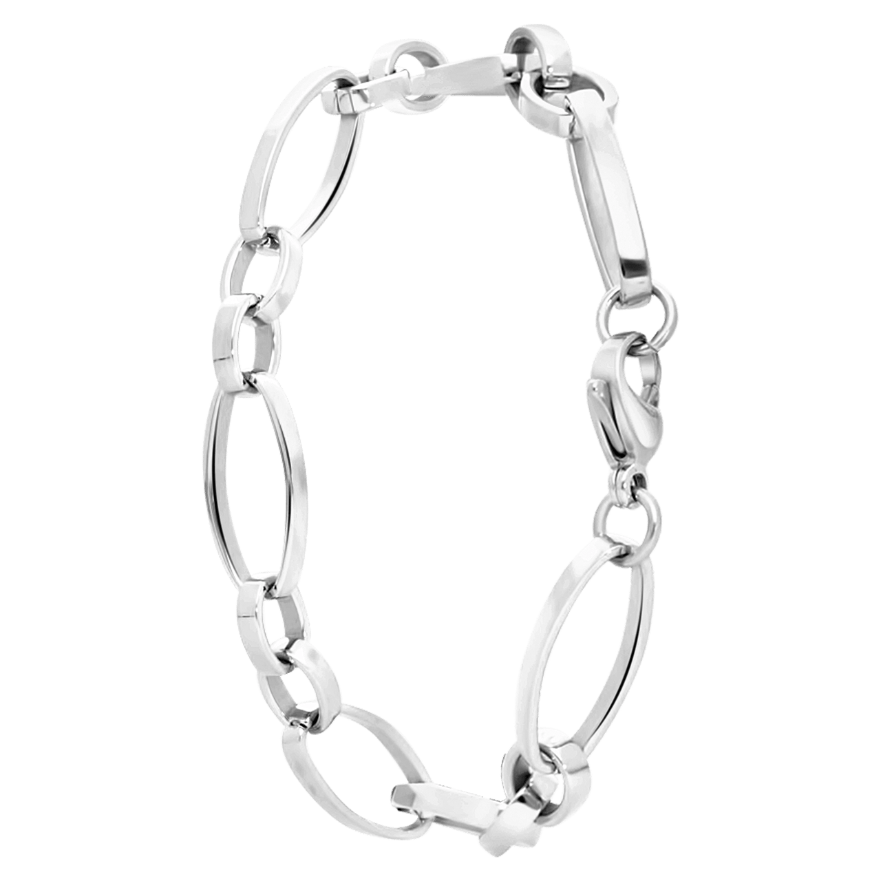 Gerecycled stalen armband Modeste