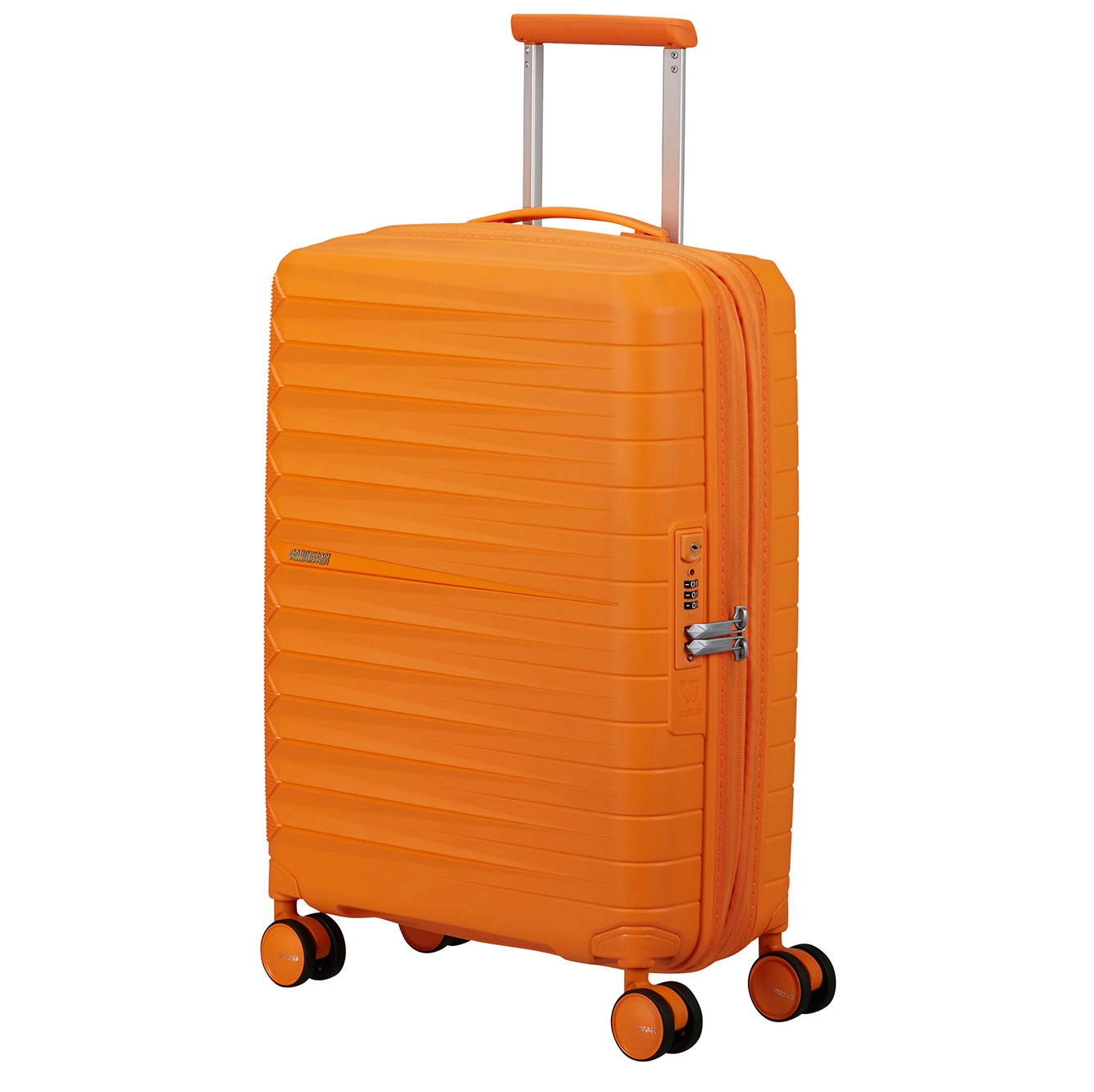American Tourister Fastforward Spinner 55 EXP Radiant Orange