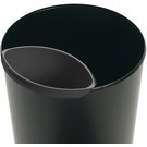 Corbeille à papier, ignifugé, 13 litres, noir