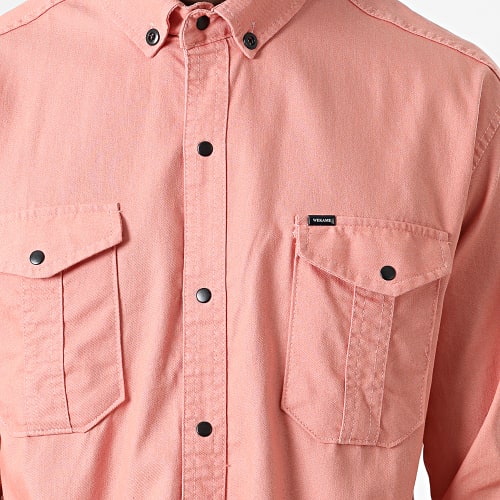 Chemise Manches Longues W-323 Rose