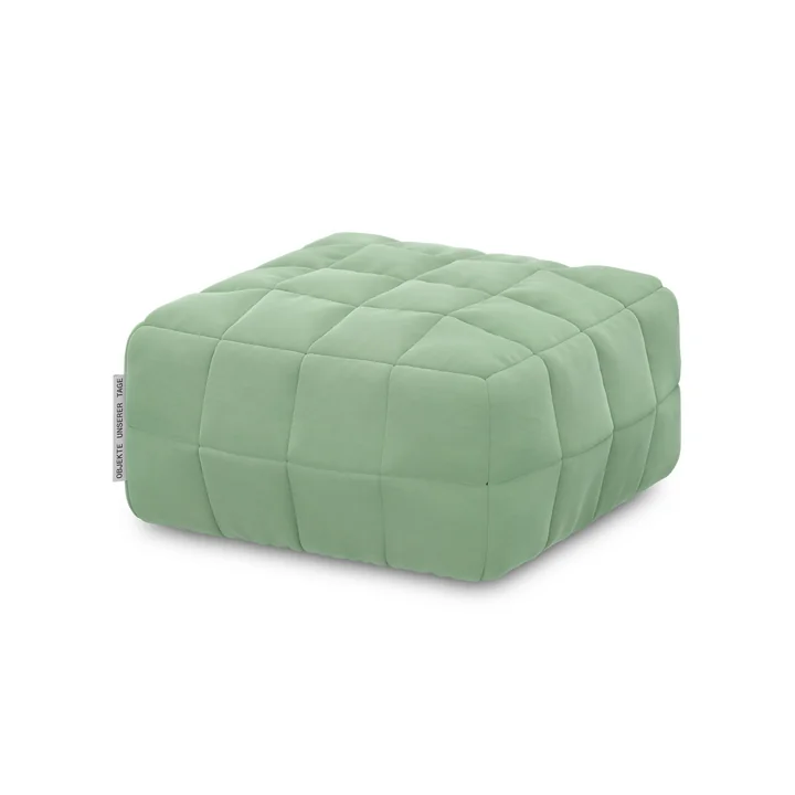 OUT Objekte unserer Tage - Henn Pouf, medium, pistazie (Asator 0834 by Kvadrat/Raf Simons)