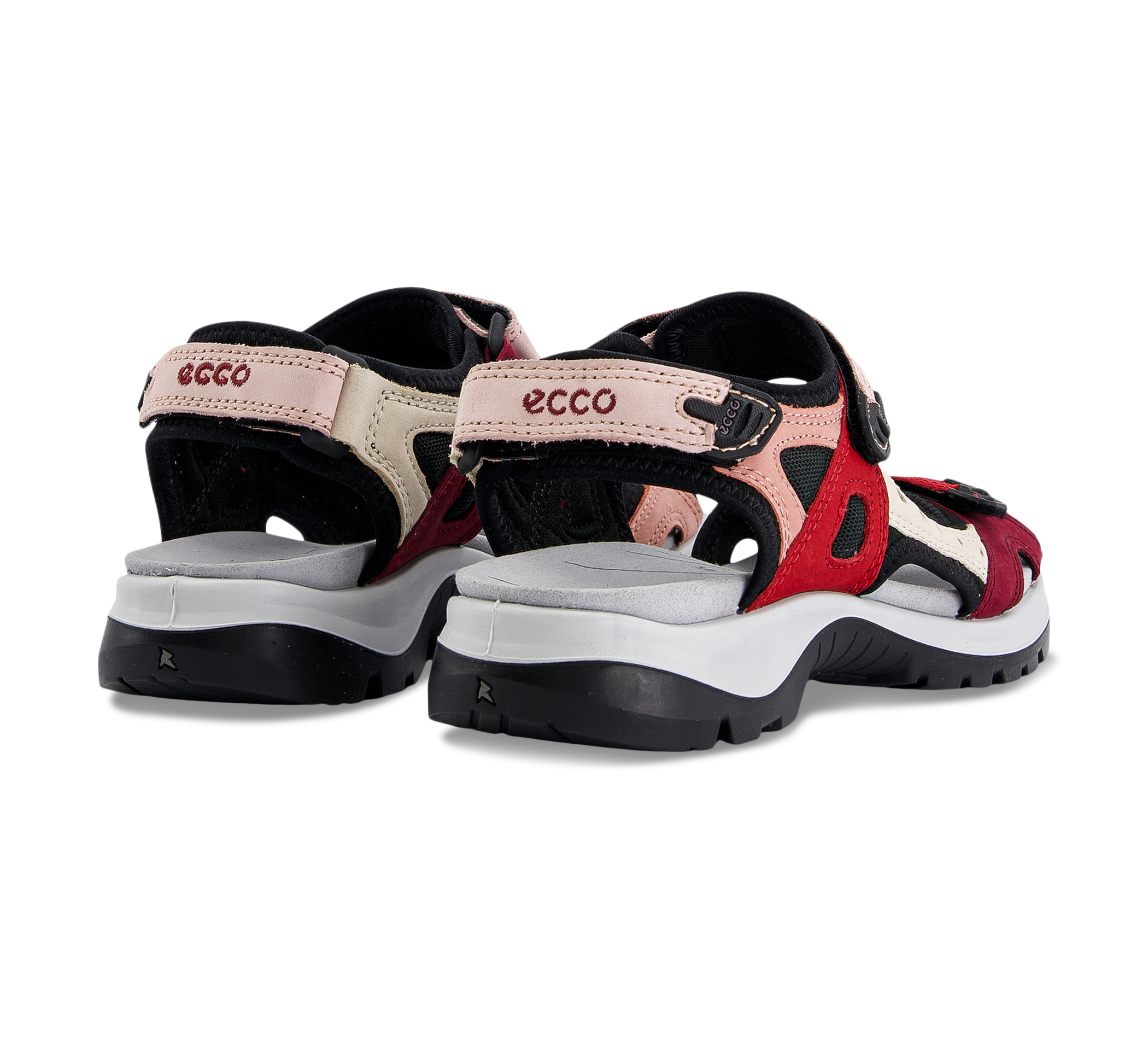 Ecco Offroad - Trekkingsandalen rotmulticolor