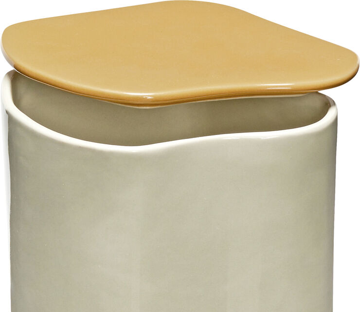 Hübsch Amare Opbevaring med låg Small Sand/Brun Brown,sand