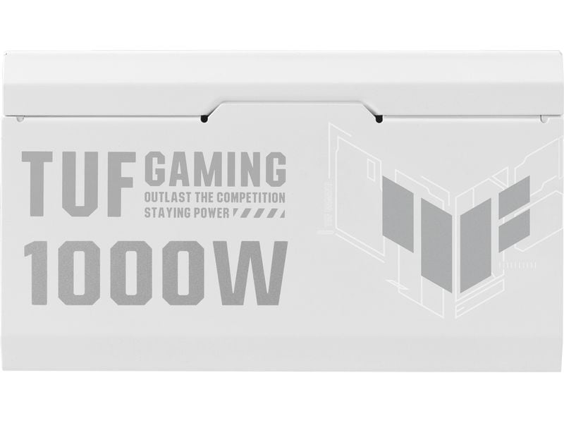 ASUS Netzteil TUF Gaming 1000W Gold White Edition Effizientes und widerstandsfähiges Netzteil