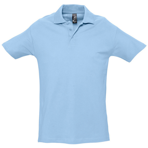 Polo De Manga Corta Liso 100% Algodón De Primera Calidad Sols Spring Ii