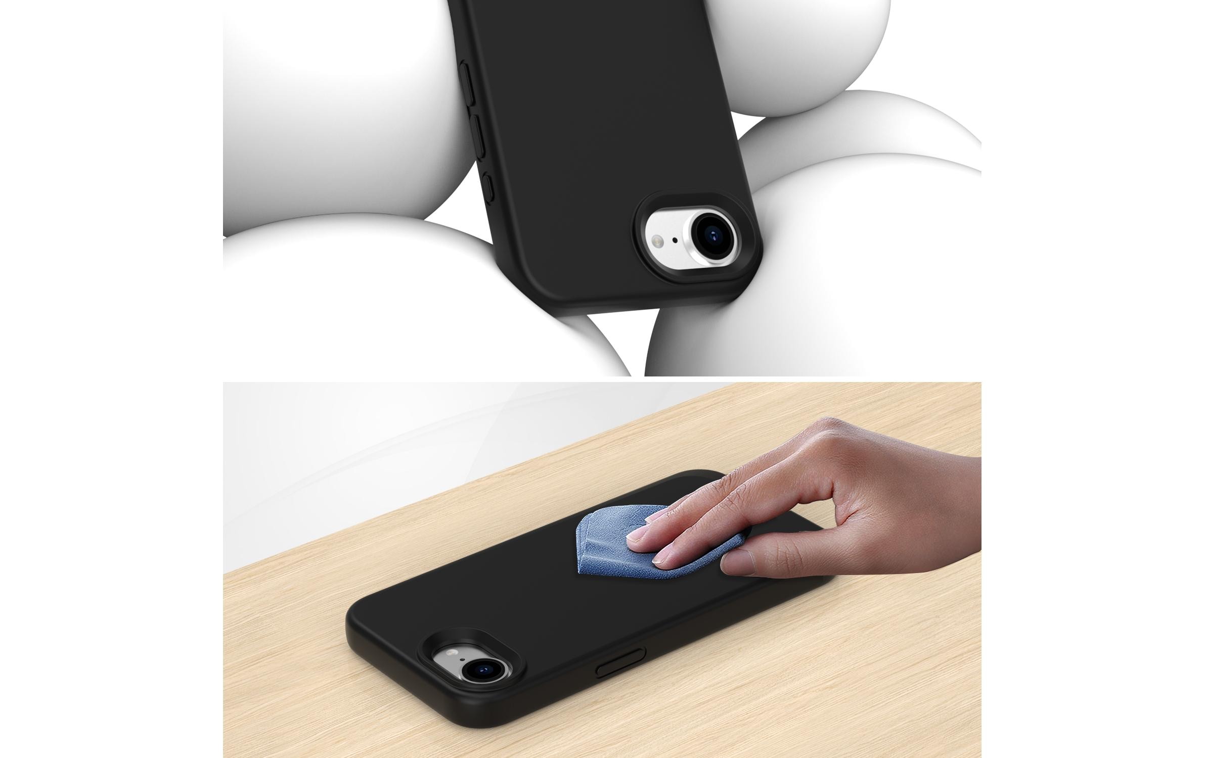 Back Cover Silicone Case Cupertino iPhone 16eSchutzhülle für das Apple iPhone 16e