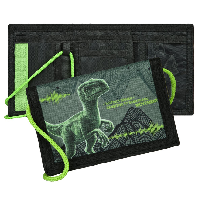 Jurassic World - Scooli - Geldbeutel - mintgrün/lila