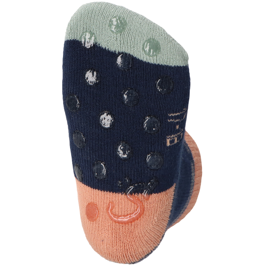 Sterntaler ABS-Krabbelsocken DP LöweBär marine