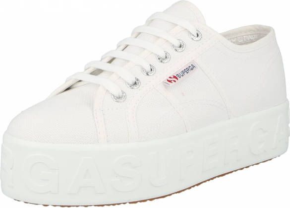 Superga 2790 3d Lettering Lage sneakers Wit