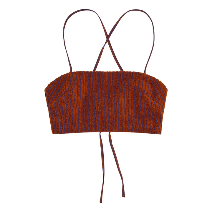 OAS Top Deep Cut Eponge | Rouge
