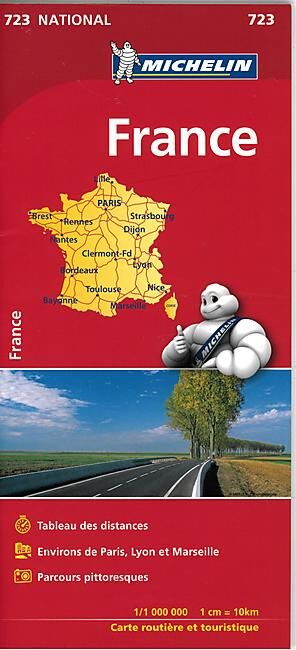MICHELIN - 723 FRANCE FORMAT LIVRET 1 1 000 000