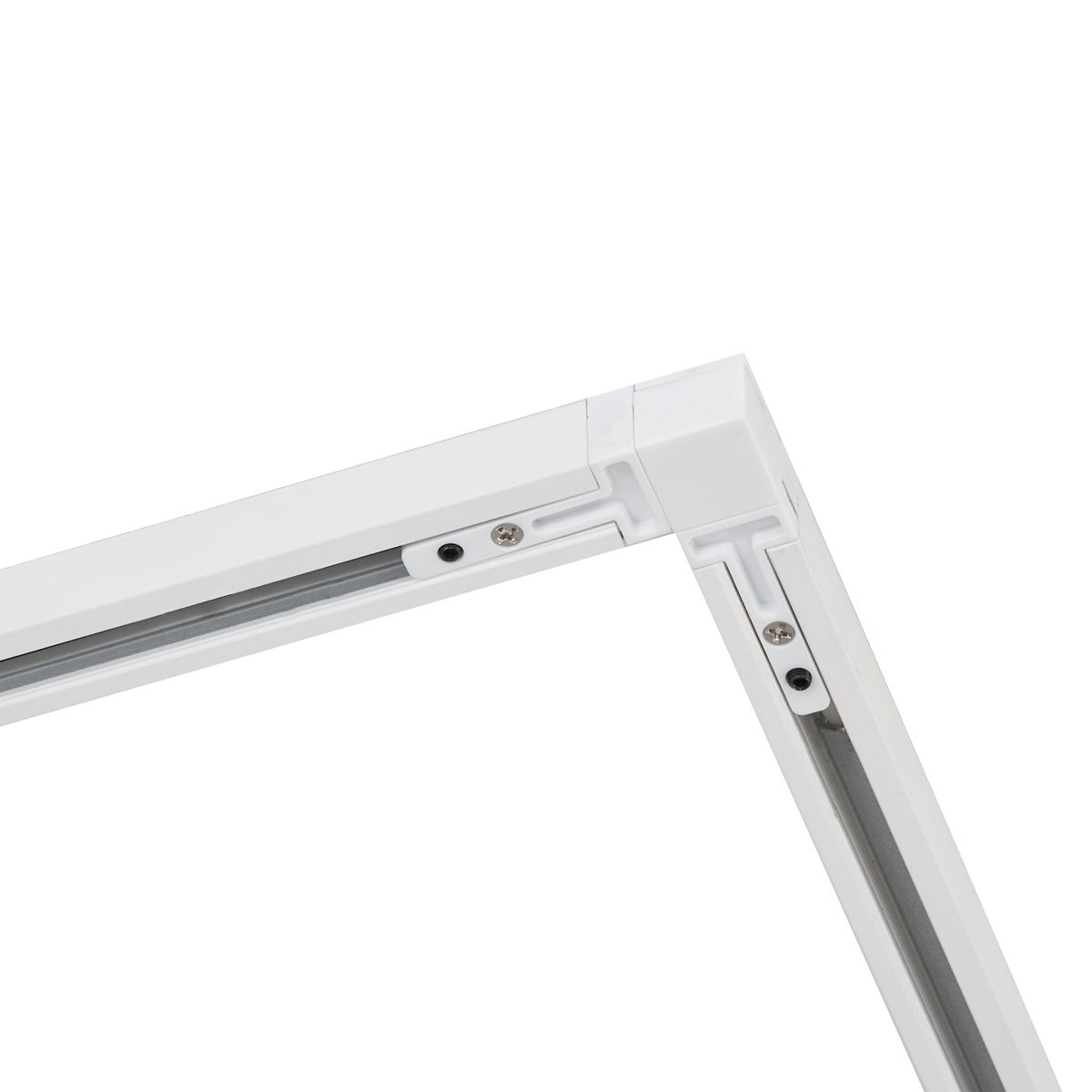 Modern railsysteem met 10 spots beige met wit 1-fase - Slimline Uzzy