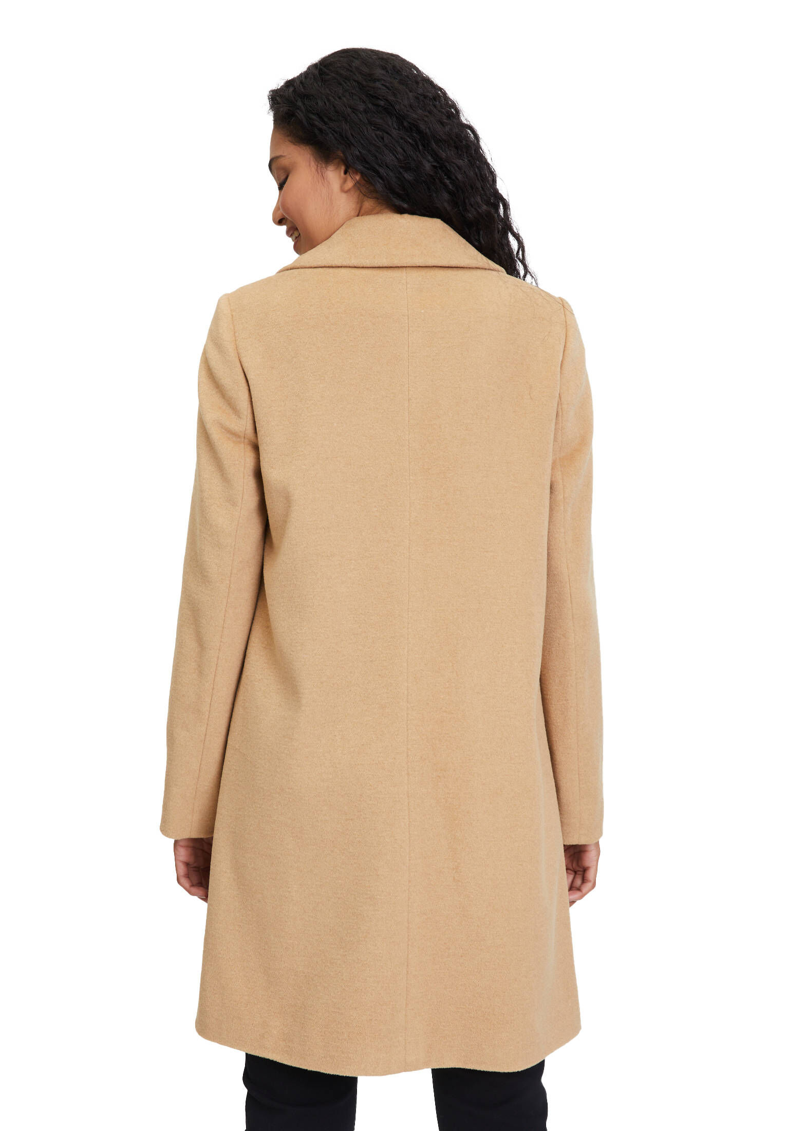 Betty Barclay| Damen Kurzmantel mit Wolle und Reverskragen