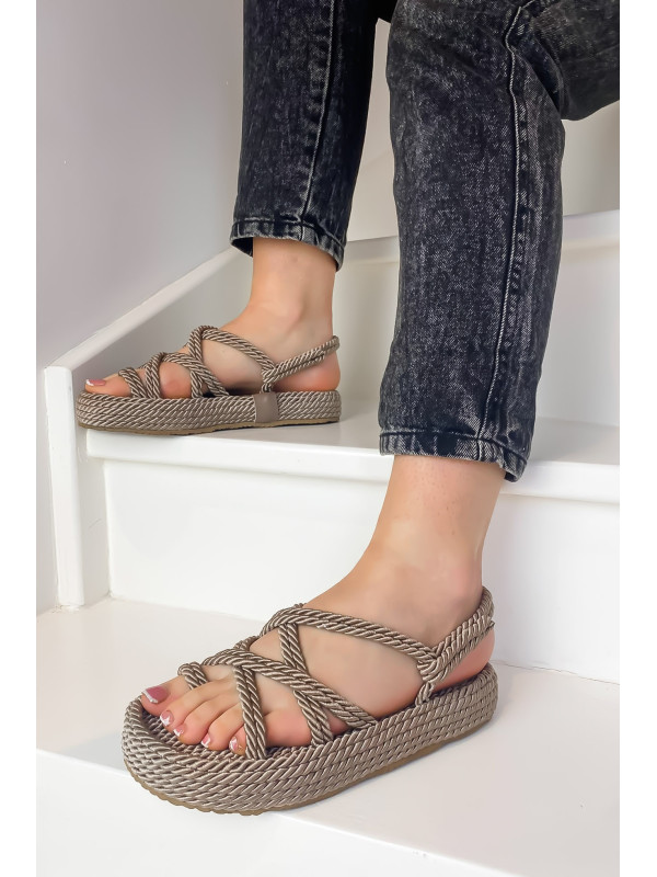 Semerdjian - Sandales 402 Taupe