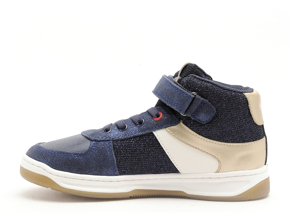 Kickers boots bottine enfant kickalen bleu