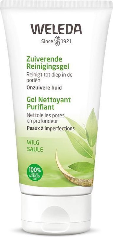 Weleda Reinigingsgel Naturally Clear Zuiverend 100ml