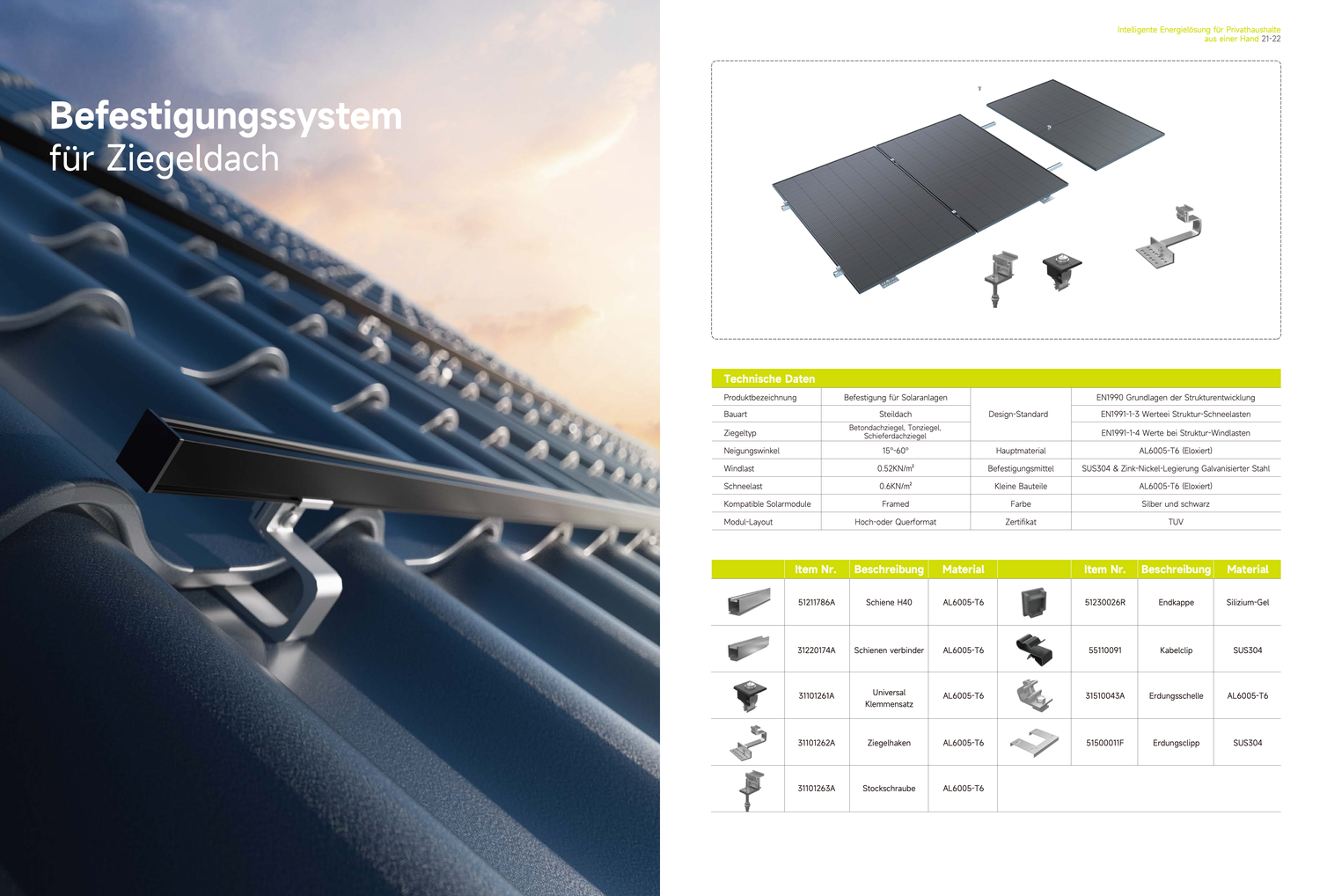Slenergy Fotovoltaïsch Compleet Systeem 7,65kWp / 18 Modules / 7,68kWh Opslag / Onderbouw / Complete Kabelset