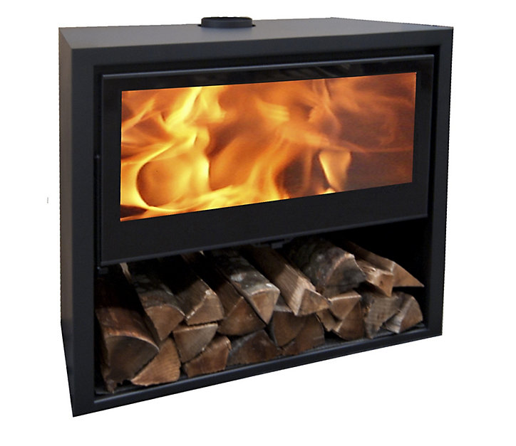 Poêle à bois en acier Panadero Arpege ecodesign 8.9kW 95m²