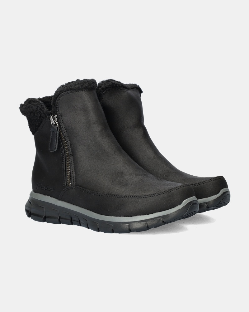 Skechers Synergy Rits- & gesloten boots  - zwart