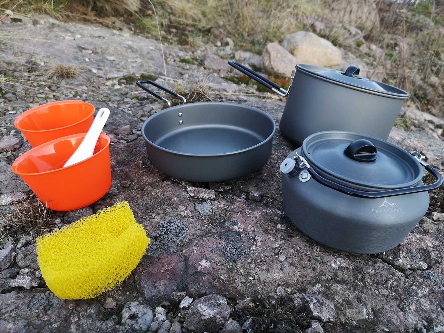Falkeberg Kjelesett Hiker LW<br>7 deler
