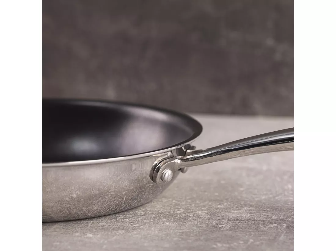 Lot de 2 poêles Ø20Ø24cm PURE en inox MasterPRO