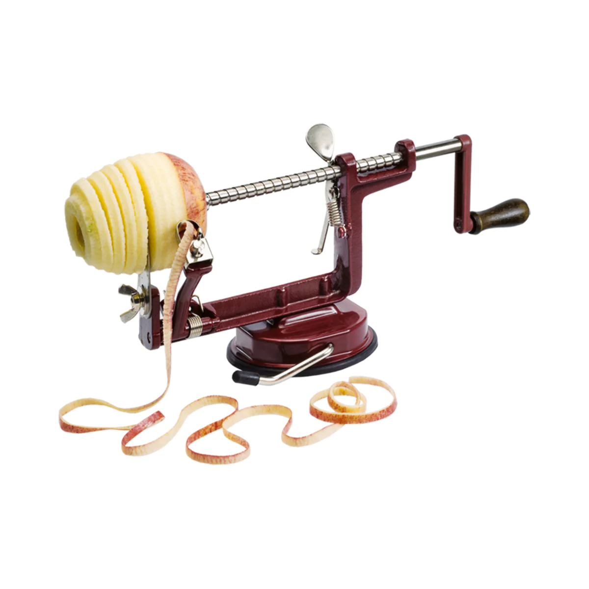 Pèle-pommes à ventouse - tranches 4 mm - modèle original Louis Tellier