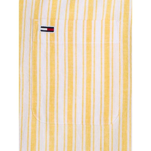Tommy Jeans Stripe Skjorte, Warm Yellow, XL