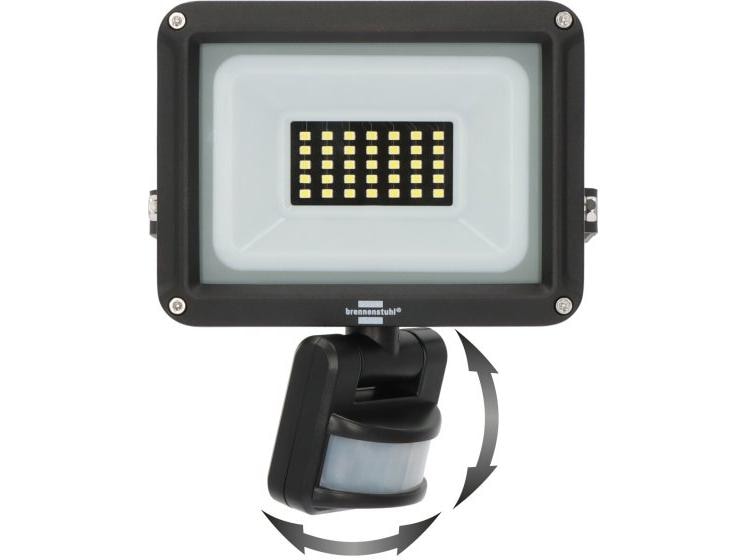 Brennenstuhl Scheinwerfer LED JARO 3060 P 20 W LED Strahler mit Bewegungsmelder
